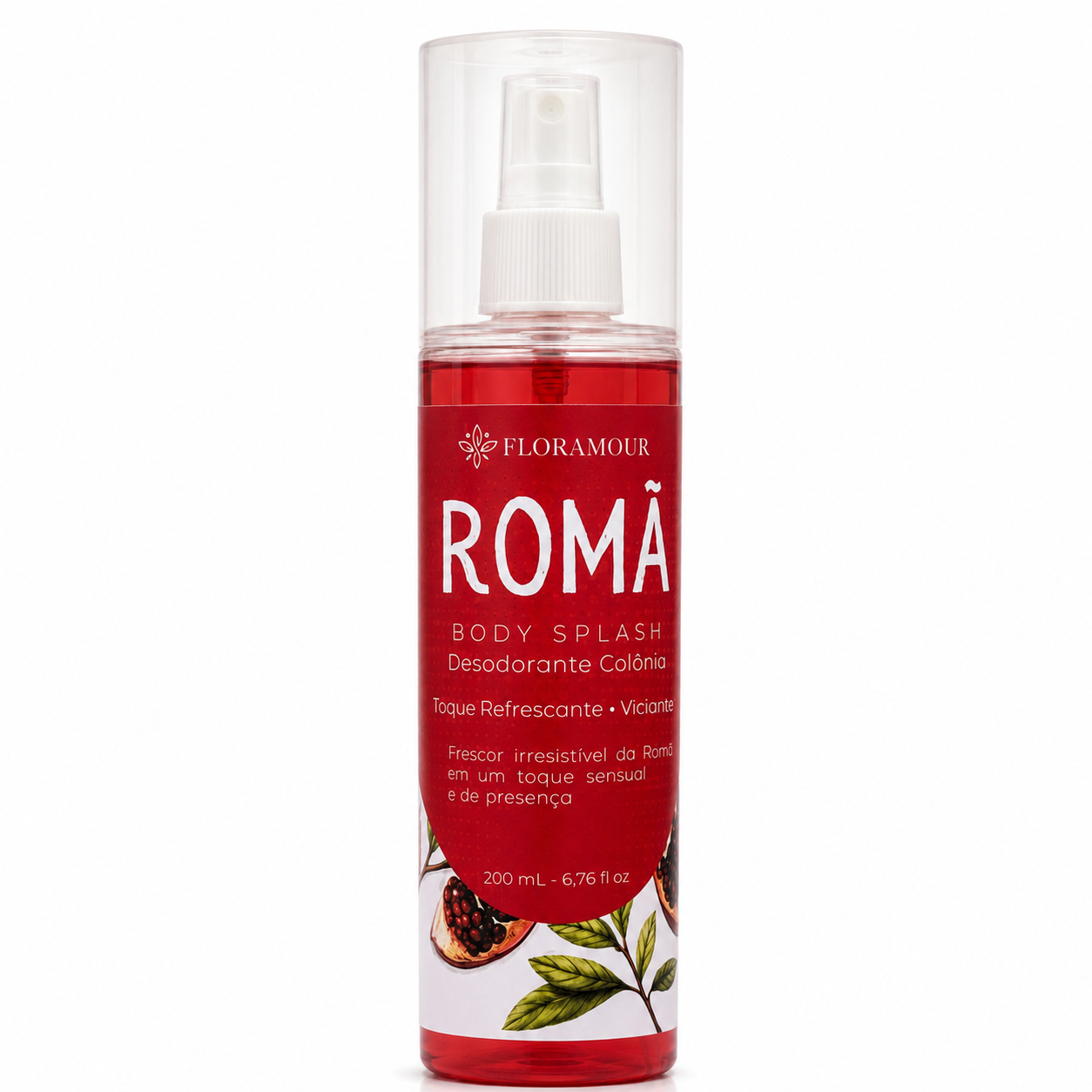 Body Splash Exclusivo Romã Body Splash da Floramour
