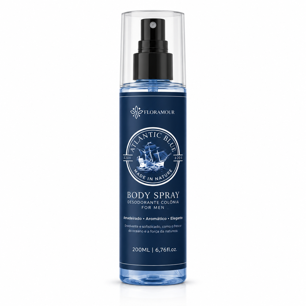 Body Spray For Men Atlantic Blue da Floramour