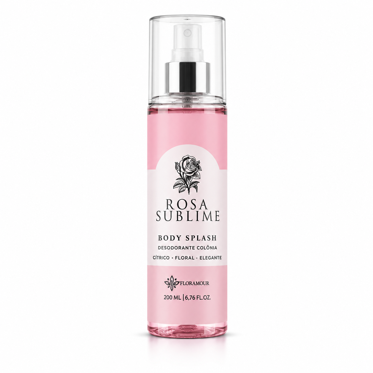 Body Splash Exclusivo Rosa Sublime da Floramour